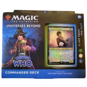 *NEW* Universes Beyond Doctor Who Commander Deck First 8 Blast from The Past